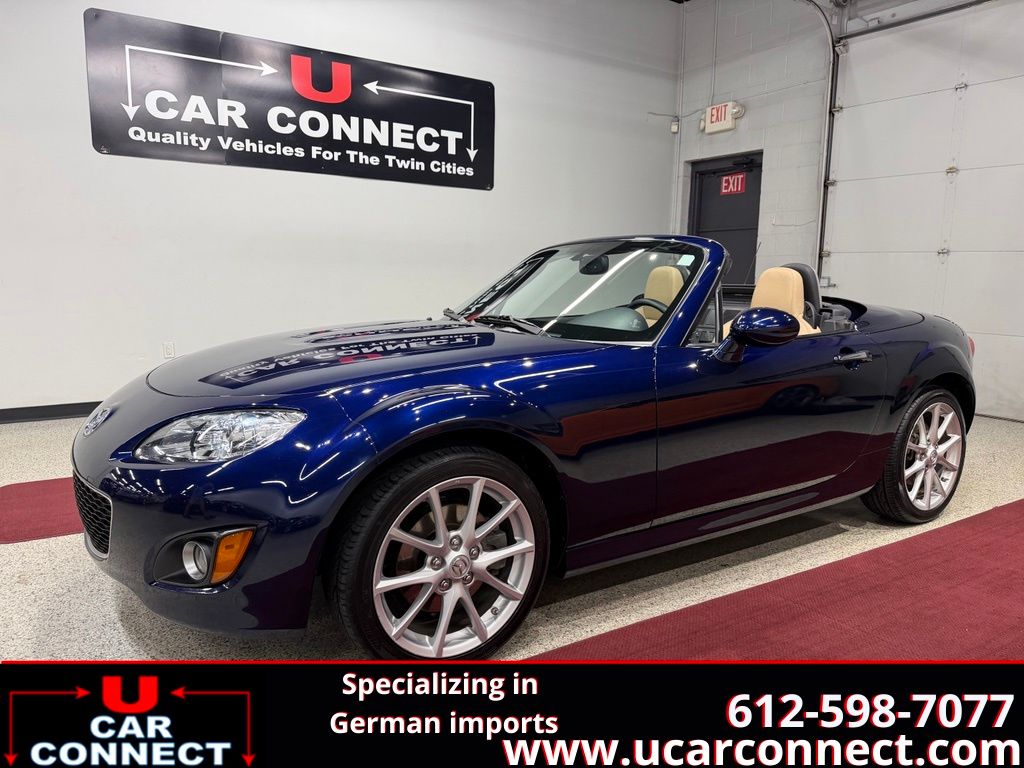 Stormy Blue Mica 2011 Mazda MX-5 Miata Convertible Rear-Wheel Drive 6-Speed Automatic