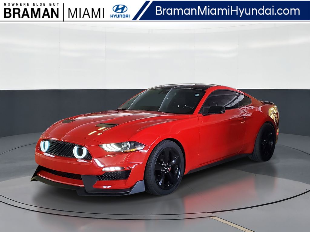 Race Red 2021 Ford Mustang EcoBoost Coupe RWD Coupe Rear-Wheel Drive Automatic