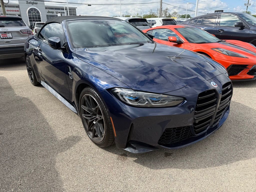 Tanzanite Blue II Metallic 2023 BMW M4 Competition xDrive Convertible AWD Convertible All-Wheel Drive 8-Speed Automatic