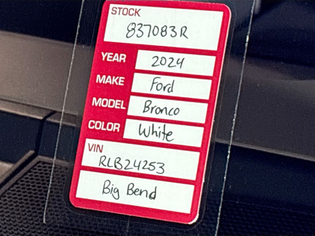 2024 Ford Bronco Big Bend