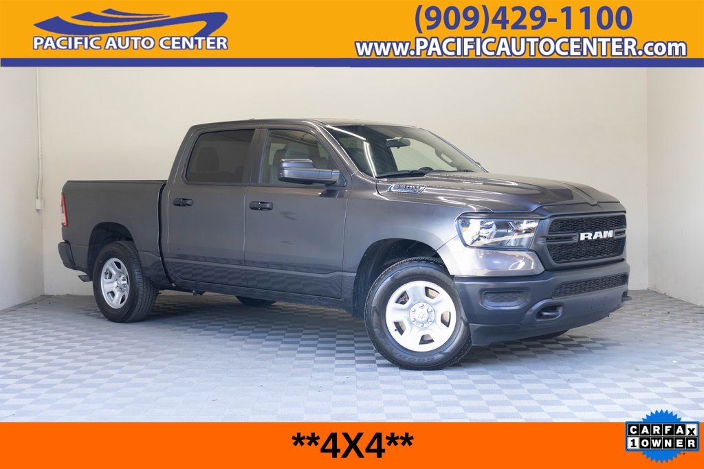 Gray (Granite Crystal Metallic Clearcoat) 2024 RAM 1500 Pickup Truck Four-Wheel Drive 8-Speed Automatic