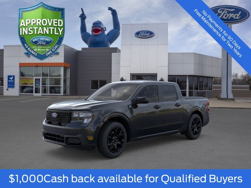 Shadow Black 2026 Ford Maverick Pickup Truck All-Wheel Drive 8-Speed Automatic
