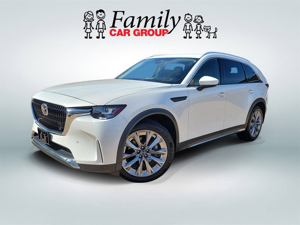 White 2024 Mazda CX-90 3.3 Turbo Premium AWD SUV / Crossover All-Wheel Drive 8-Speed Automatic