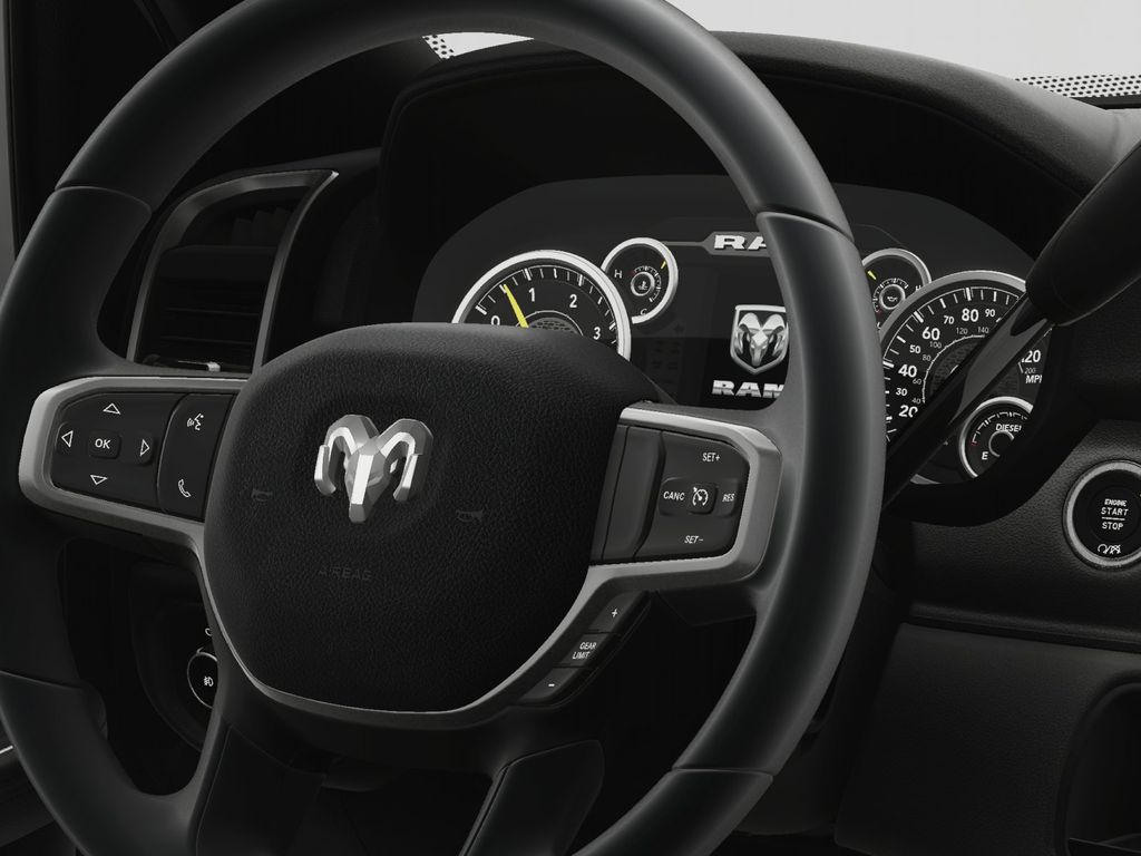 New 2024 Bright White Clearcoat Ram Tradesman image 22