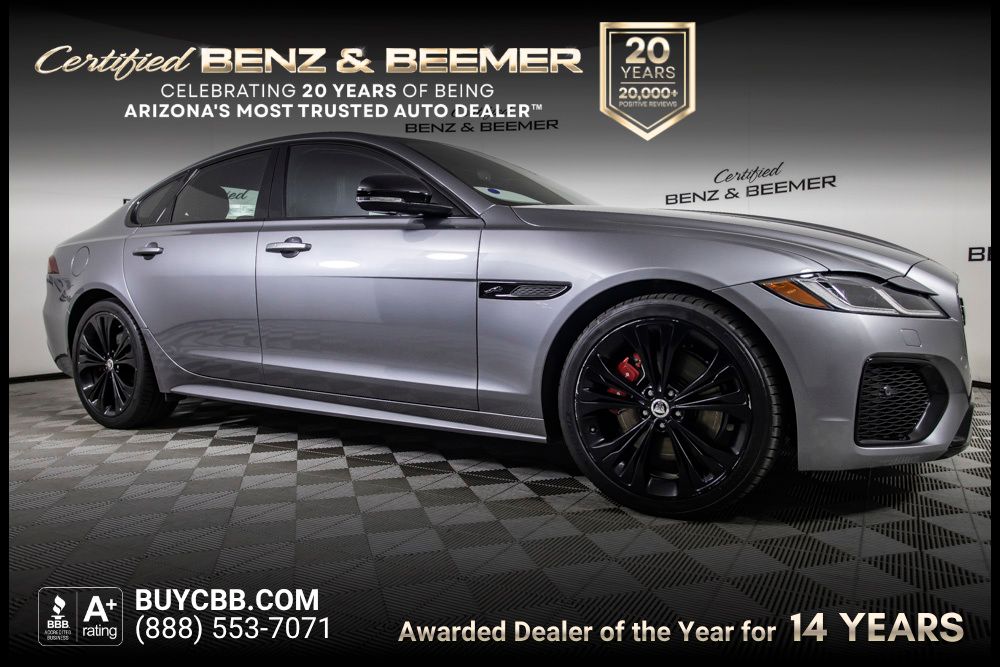 Eiger Gray Metallic 2024 Jaguar XF Sedan All-Wheel Drive 8-Speed Automatic