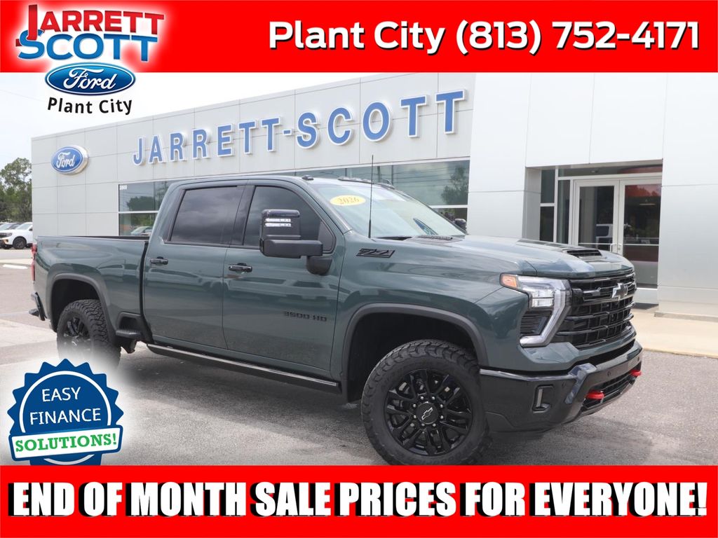 Cypress Gray 2026 Chevrolet Silverado 3500HD Pickup Truck Four-Wheel Drive Automatic