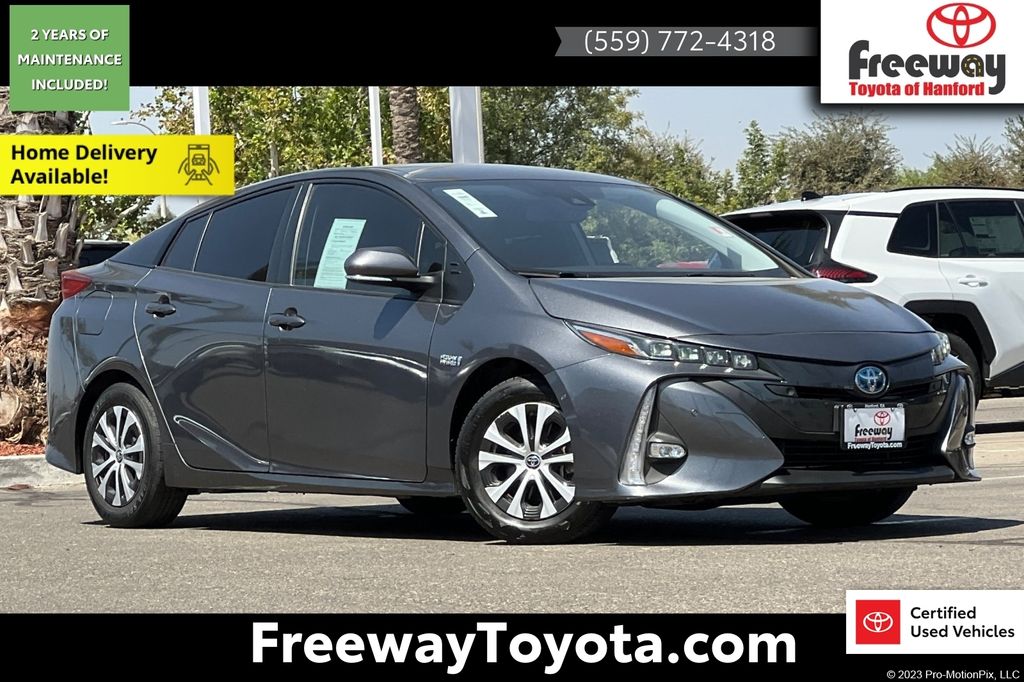 Magnetic Gray Metallic 2021 Toyota Prius Prime Hatchback Front-Wheel Drive Continuously Variable Transmission