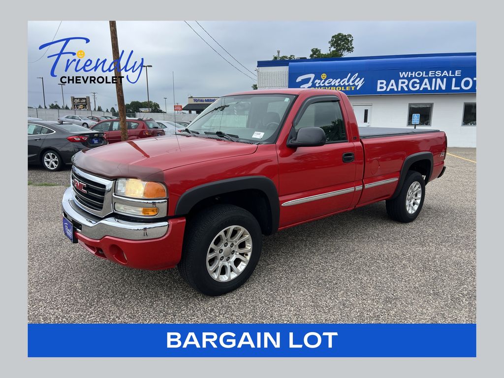 2005 GMC Sierra 1500 SLE 4WD Standard Cab SB