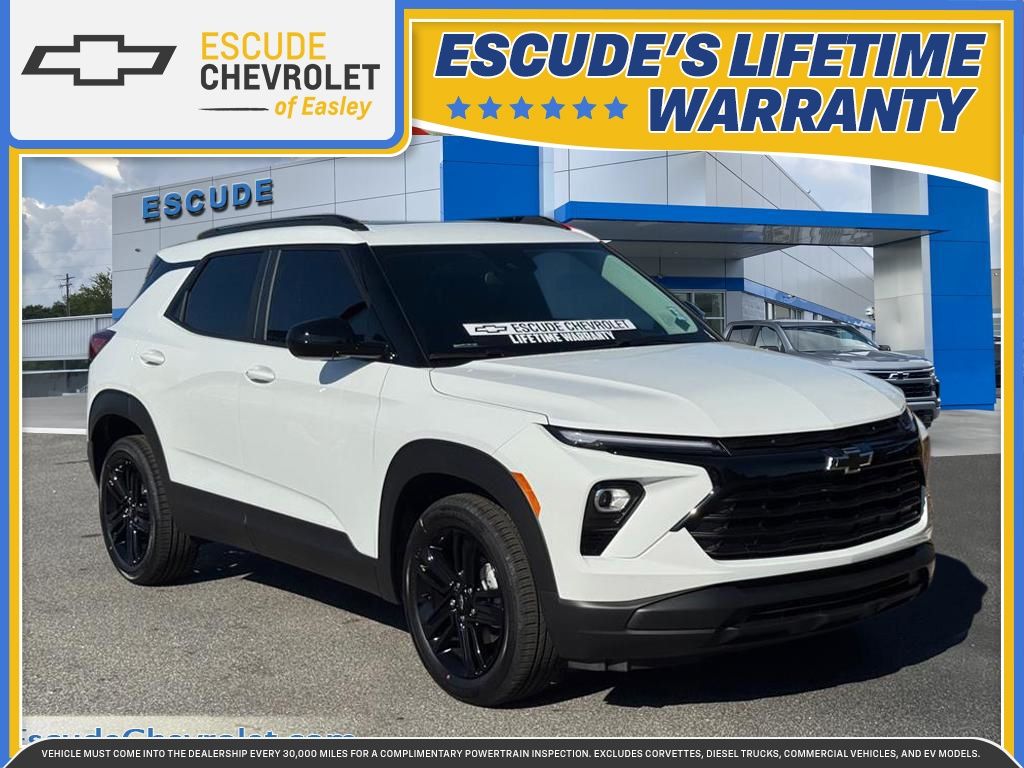 Summit White 2026 Chevrolet Trailblazer LT FWD SUV / Crossover Front-Wheel Drive Continuously Variable Transmission