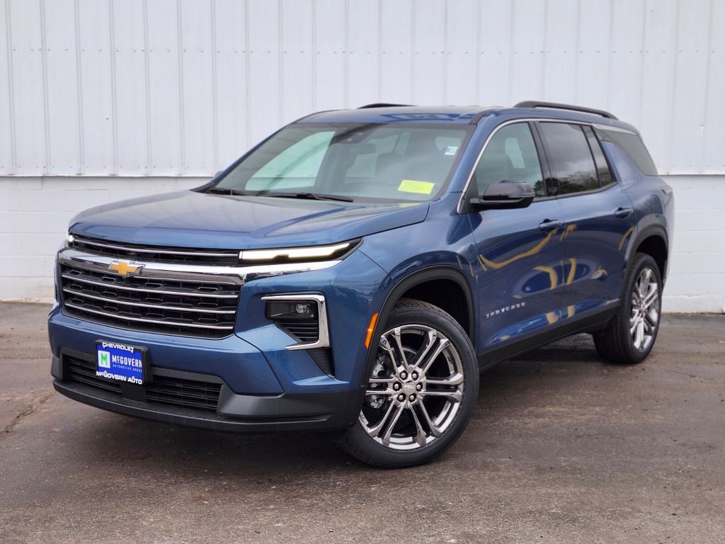 Lakeshore Blue Metallic 2026 Chevrolet Traverse SUV / Crossover Four-Wheel Drive 8-Speed Automatic