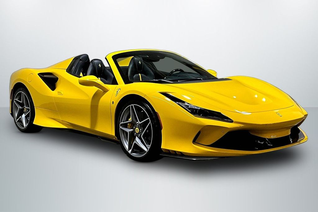 Giallo Modena 2022 Ferrari F8 Convertible Rear-Wheel Drive 7-Speed Automatic