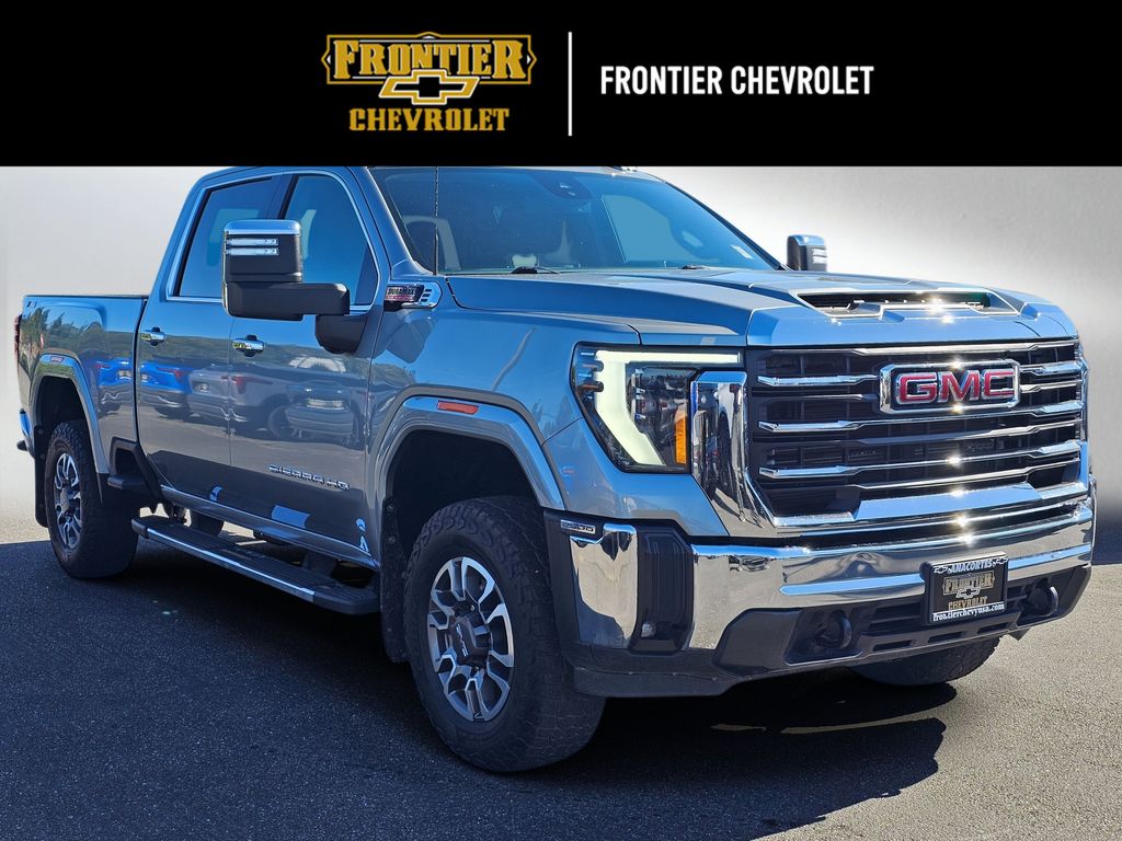 Sterling Metallic 2024 GMC Sierra 2500HD Pickup Truck Four-Wheel Drive Automatic