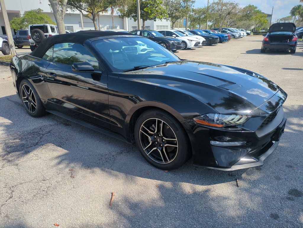Certified 2023 Ford Mustang EcoBoost Premium with VIN 1FATP8UH0P5107043 for sale in Tamarac, FL