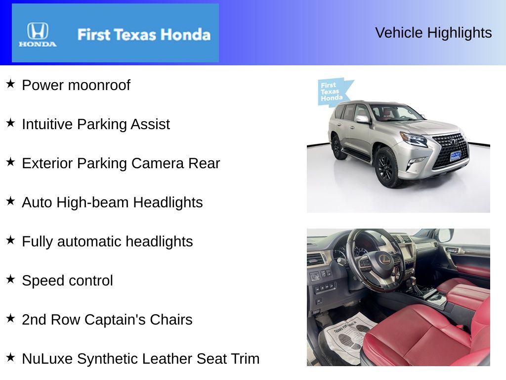 Used Car 2021 Lexus Gx  460 For Sale Under $40,000 In Austin, Texas