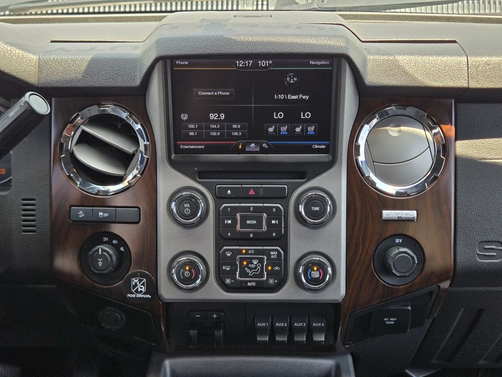 2014 Ford F-250SD Lariat Black at Bravo Nissan