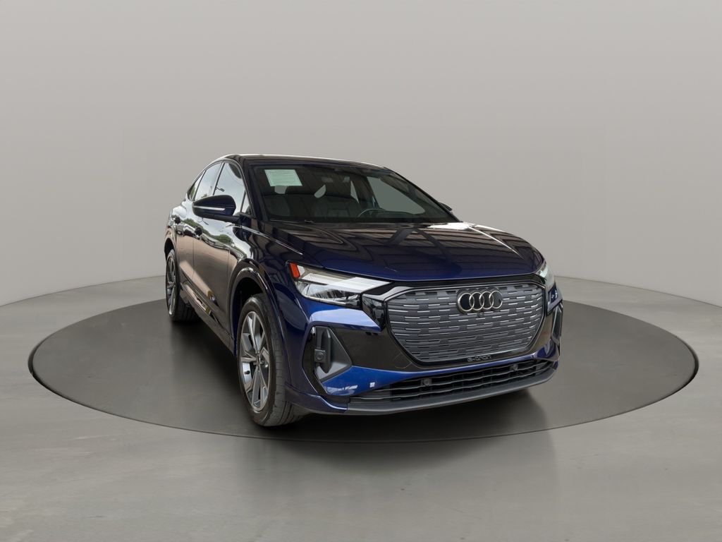 Navarra Blue Metallic 2023 Audi Q4 e-tron Sportback quattro Premium Plus 50 Sedan All-Wheel Drive Automatic