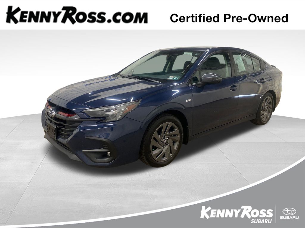 Cosmic Blue Pearl 2025 Subaru Legacy Sport AWD Sedan All-Wheel Drive Continuously Variable Transmission