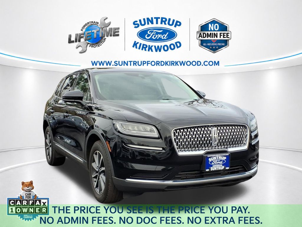Black Metallic 2022 Lincoln Nautilus Standard AWD SUV / Crossover All-Wheel Drive 8-Speed Automatic