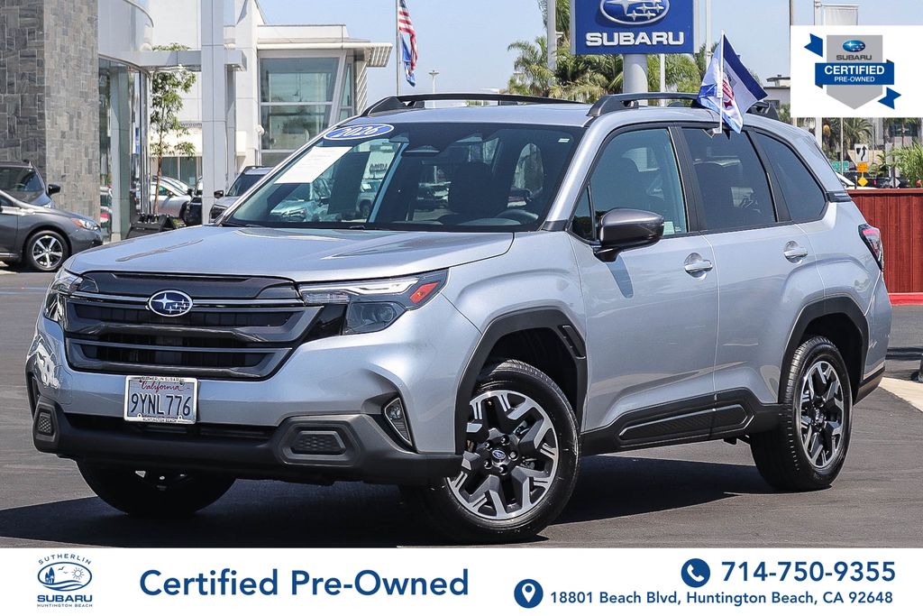 Ice Silver Metallic 2026 Subaru Forester SUV / Crossover All-Wheel Drive Continuously Variable Transmission