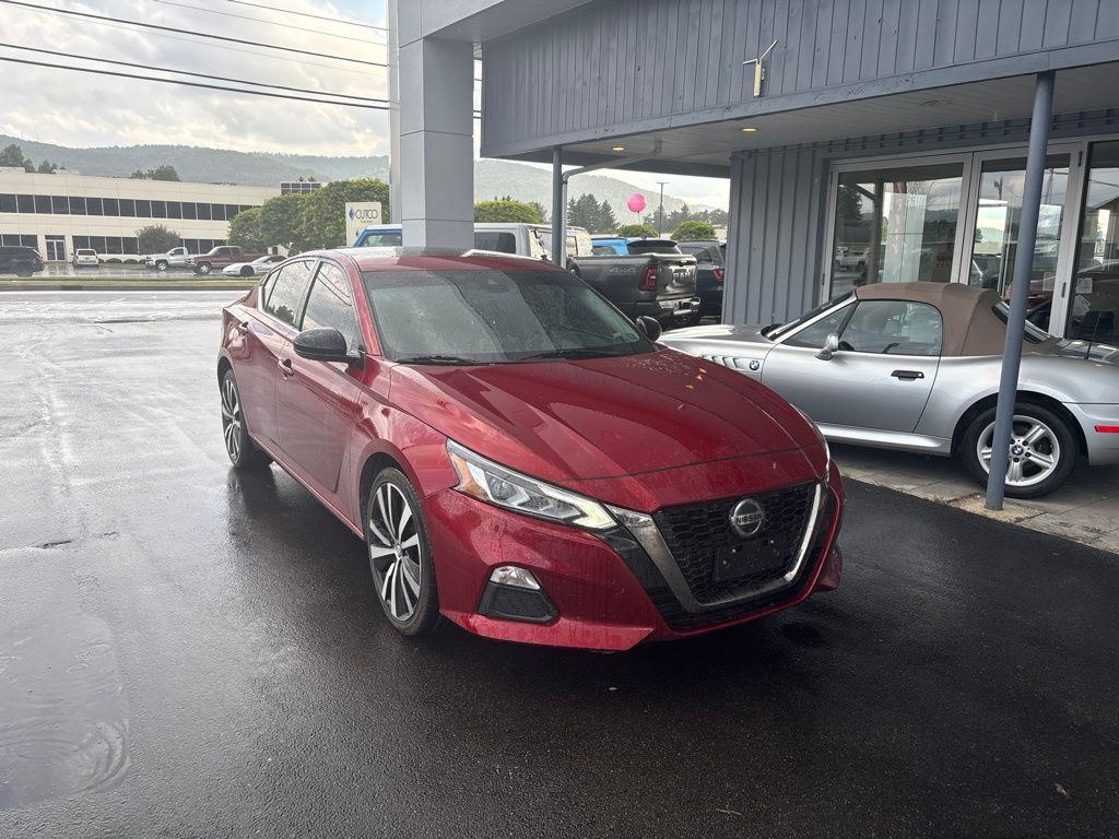 Red (Scarlet Ember Tintcoat) 2020 Nissan Altima Sedan All-Wheel Drive Continuously Variable Transmission