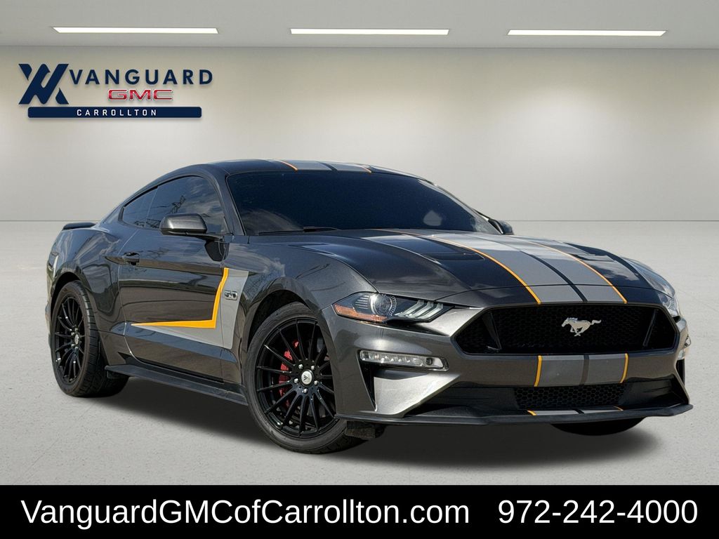 Gray (Magnetic) 2018 Ford Mustang Coupe Rear-Wheel Drive 6-Speed Manual