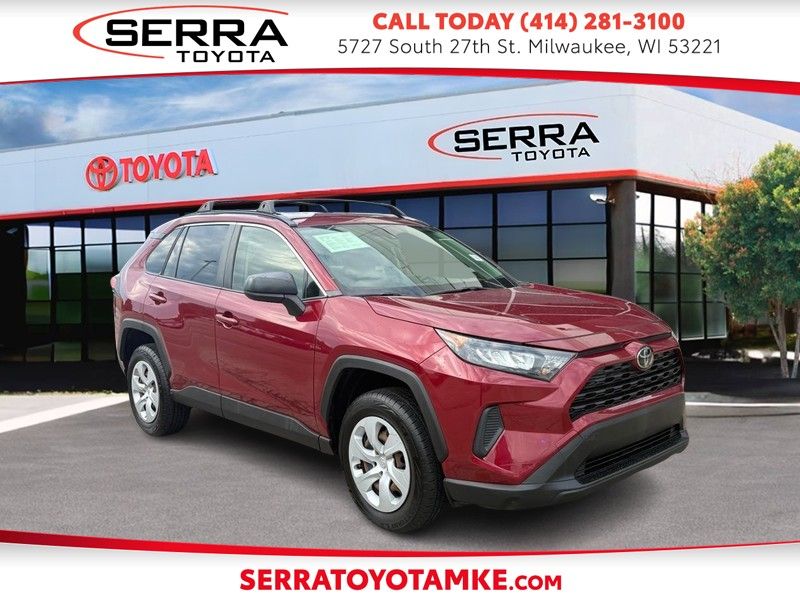 Red (Ruby Flare Pearl) 2019 Toyota RAV4 SUV / Crossover All-Wheel Drive 8-Speed Automatic