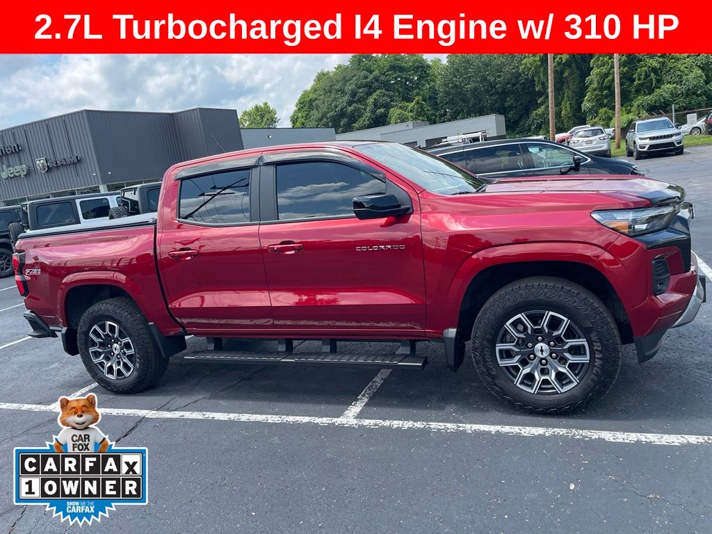 Red 2026 Chevrolet Colorado Pickup Truck Four-Wheel Drive 8-Speed Automatic