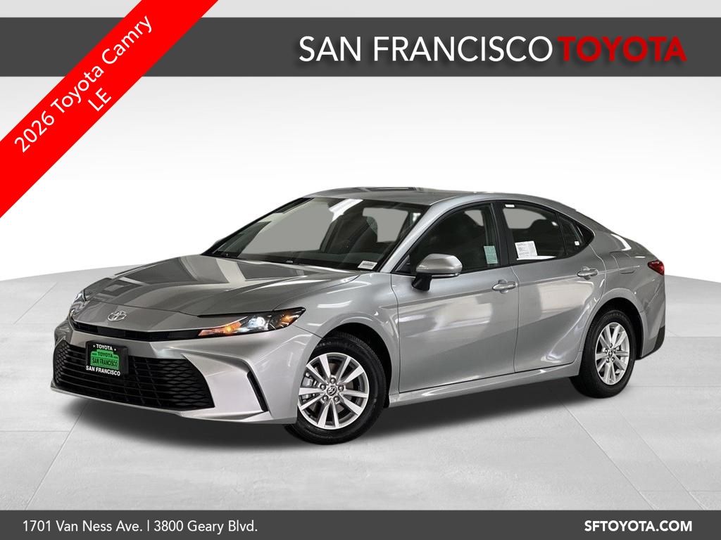 Celestial Silver Metallic 2026 Toyota Camry Sedan Front-Wheel Drive Continuously Variable Transmission