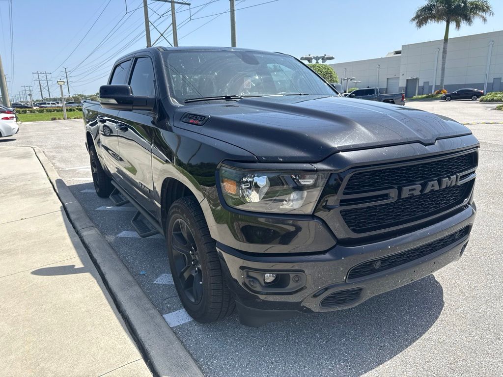 Used 2022 Diamond Black Crystal Pearlcoat Ram Big Horn/Lone Star image 3