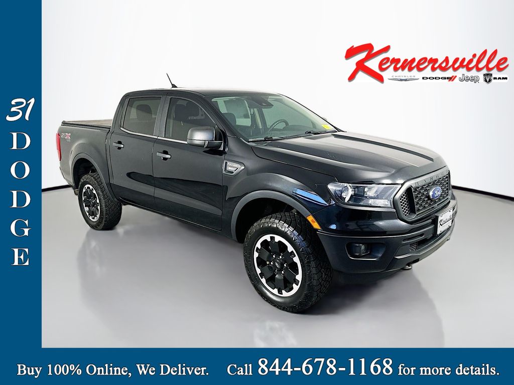 Shadow Black 2021 Ford Ranger Pickup Truck Four-Wheel Drive Automatic