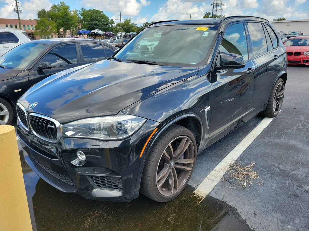 Black Sapphire Metallic 2017 BMW X5 M SUV / Crossover All-Wheel Drive 8-Speed Automatic