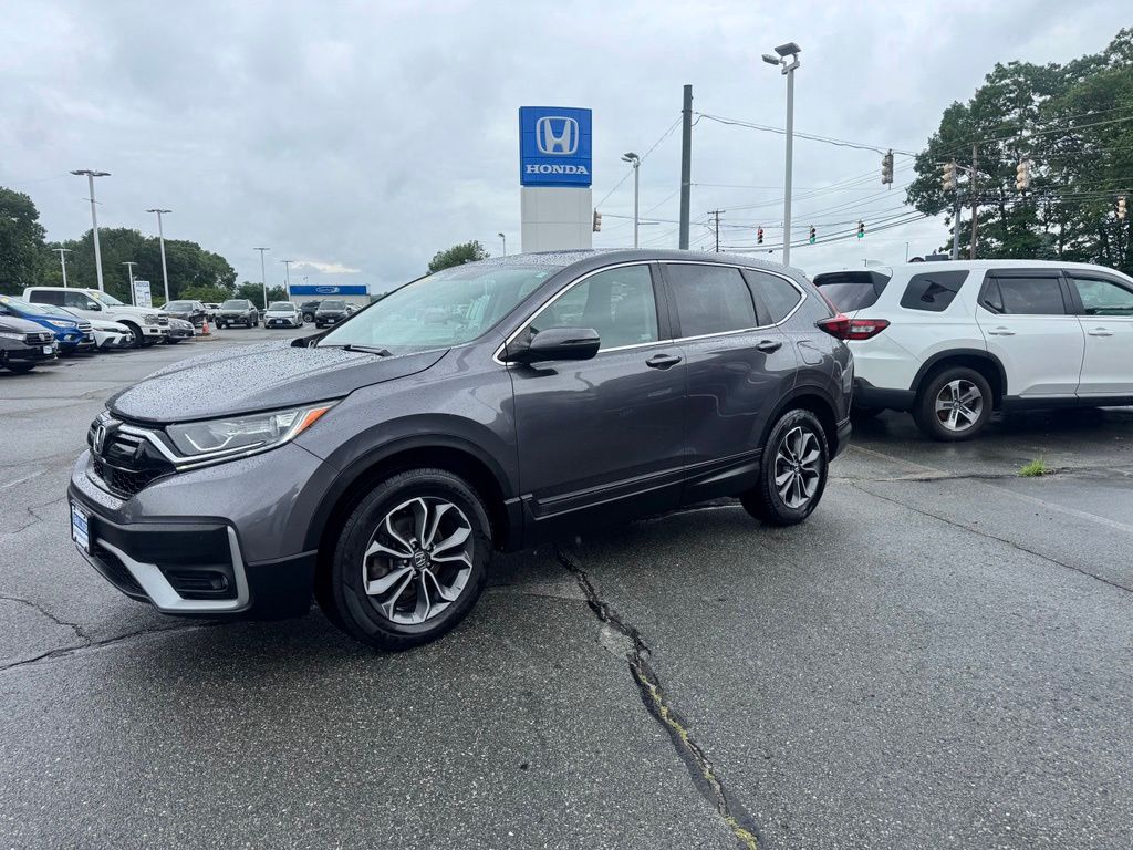 Gray 2021 Honda CR-V SUV / Crossover All-Wheel Drive Continuously Variable Transmission