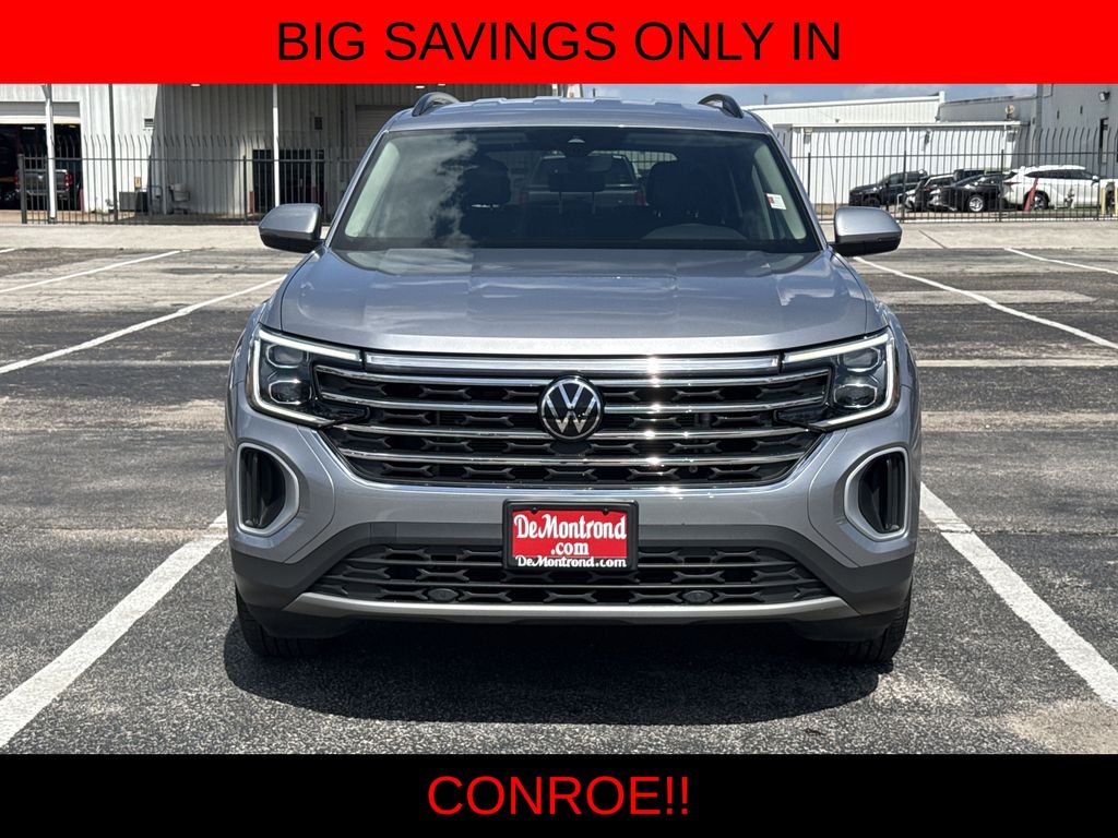 2024 Volkswagen Atlas 2.0T SE Silver at DeMontrond Mazda