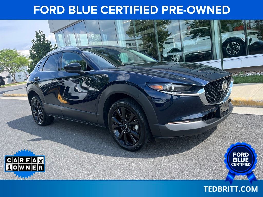 Crystal Blue 2023 Mazda CX-30 SUV / Crossover All-Wheel Drive 6-Speed Automatic