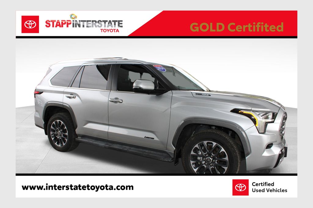 Celestial Silver Metallic 2024 Toyota Sequoia SUV / Crossover Four-Wheel Drive Automatic