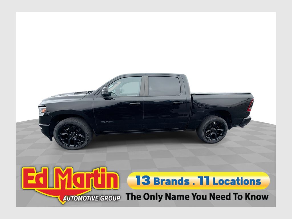Diamond Black 2023 RAM 1500 Pickup Truck Four-Wheel Drive 8-Speed Automatic
