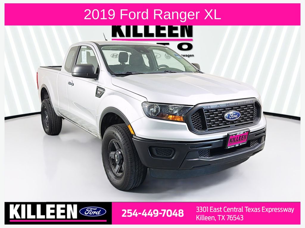 Ingot Silver 2019 Ford Ranger XL SuperCab RWD Pickup Truck 4X2 Automatic
