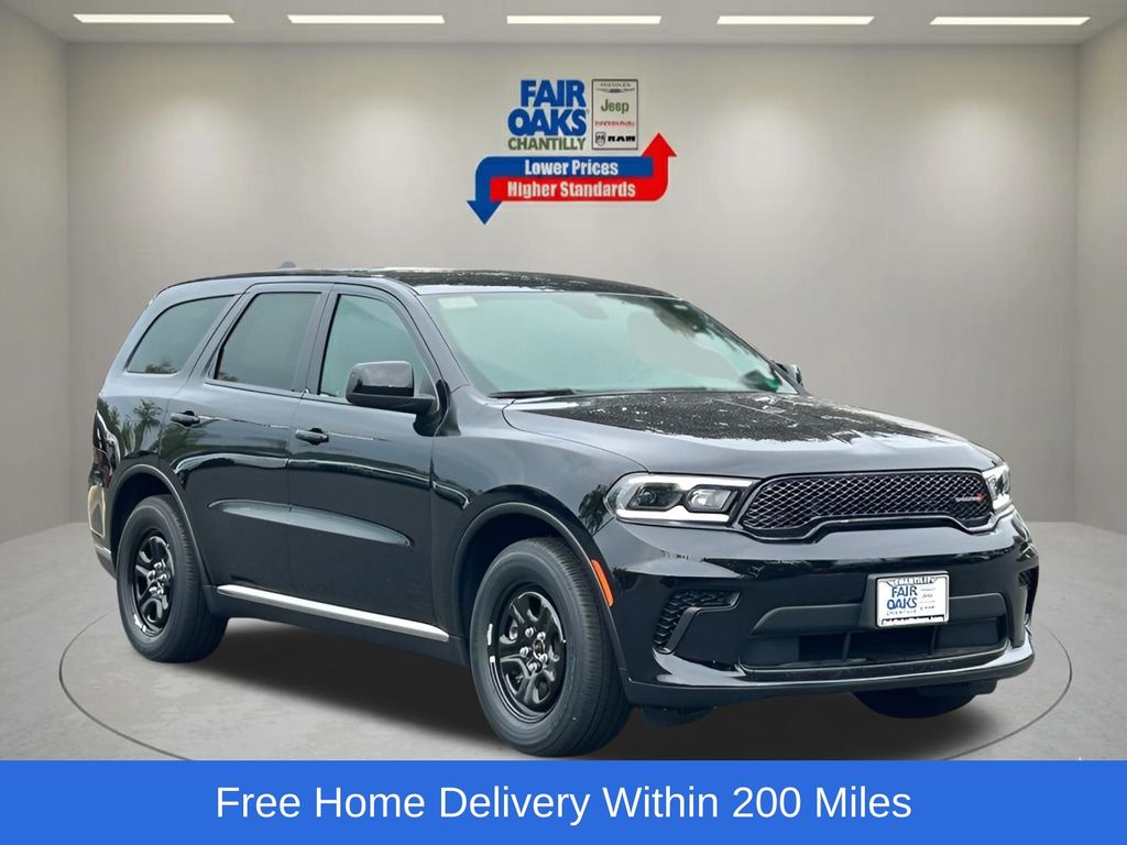 DB Black Crystal Clearcoat 2026 Dodge Durango Pursuit AWD SUV / Crossover All-Wheel Drive 8-Speed Automatic