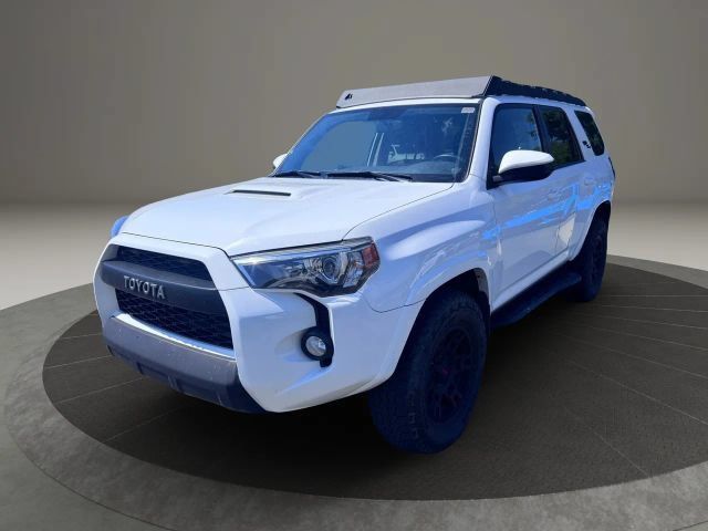 Super White 2018 Toyota 4Runner SUV / Crossover Four-Wheel Drive 5-Speed Automatic Overdrive