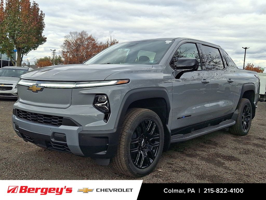 Slate Gray Metallic 2026 Chevrolet Silverado EV Pickup Truck All-Wheel Drive 1-Speed Automatic