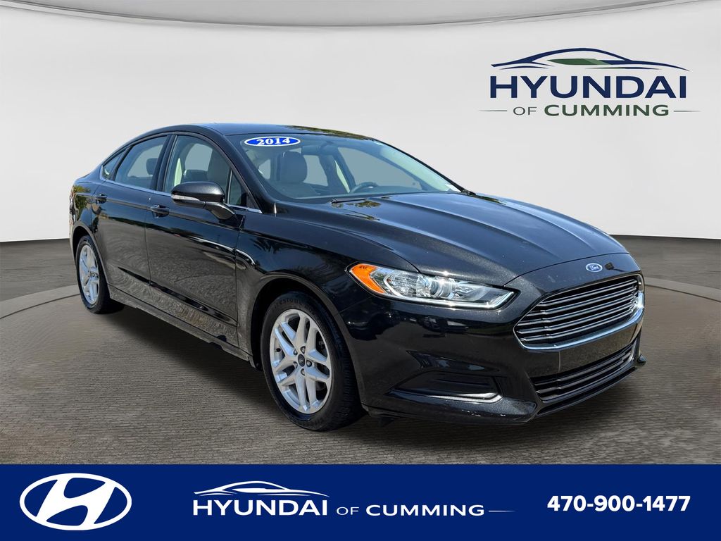 Tuxedo Black Metallic 2014 Ford Fusion Sedan Front-Wheel Drive 6-Speed Automatic