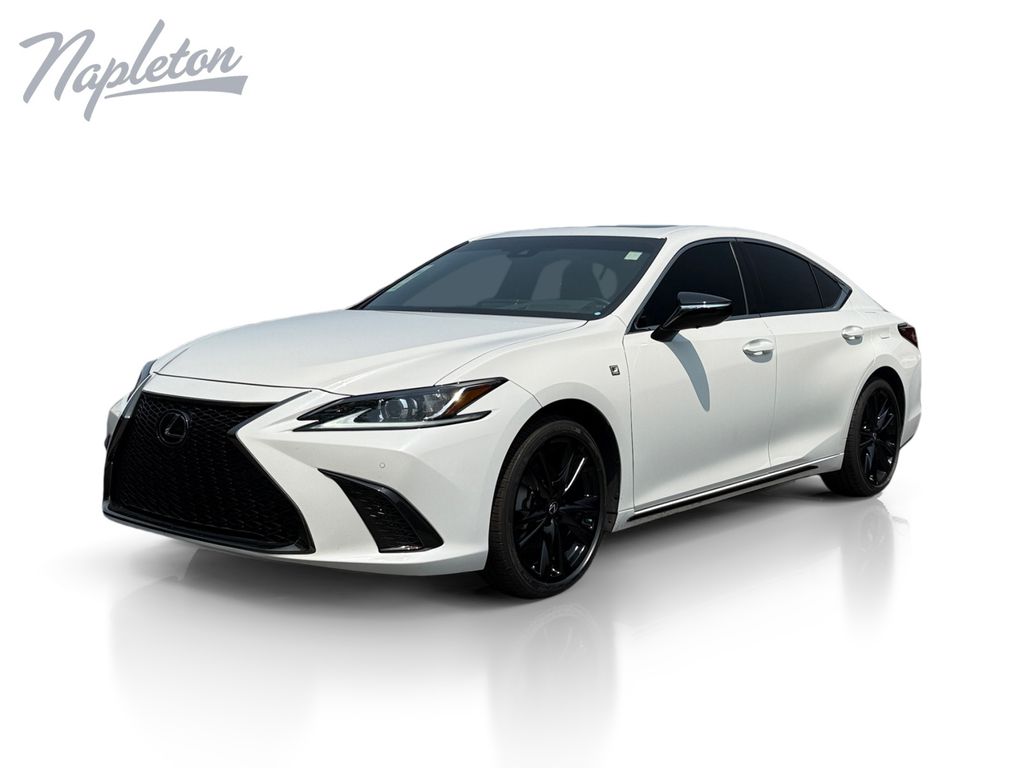 Ultra White 2025 Lexus ES Sedan Front-Wheel Drive 8-Speed Automatic