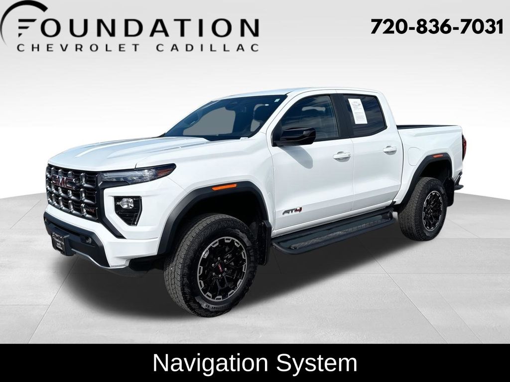 Summit White 2026 GMC Canyon Pickup Truck Four-Wheel Drive 8-Speed Automatic