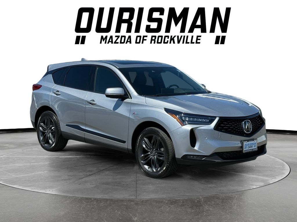 Lunar Silver Metallic 2023 Acura RDX SH-AWD with A-Spec Package SUV / Crossover All-Wheel Drive Automatic