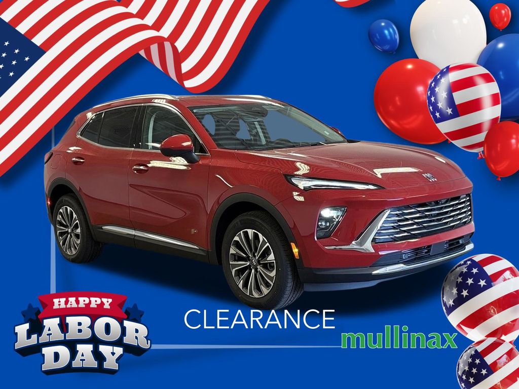 Brilliant Red 2025 Buick Envision SUV / Crossover All-Wheel Drive 9-Speed Automatic