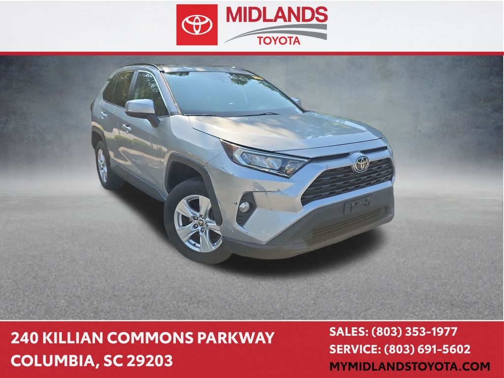 Silver Sky Metallic 2021 Toyota RAV4 SUV / Crossover All-Wheel Drive 8-Speed Automatic