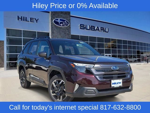 Mahogany Pearl 2026 Subaru Forester Hybrid SUV / Crossover All-Wheel Drive Continuously Variable Transmission