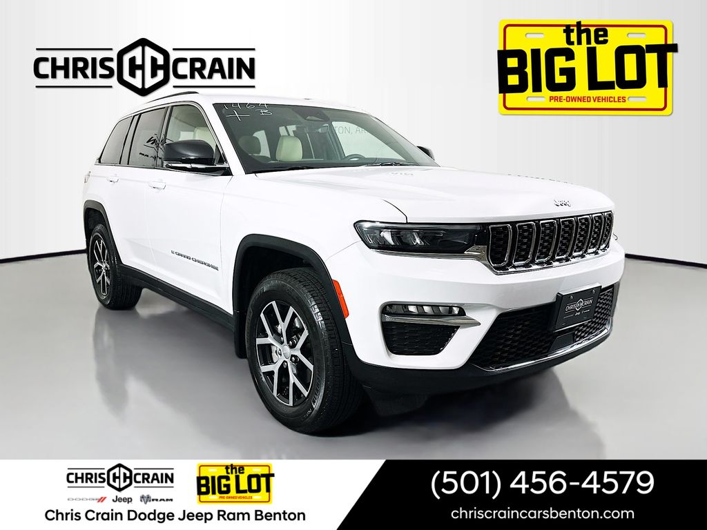 Bright White Clearcoat 2025 Jeep Grand Cherokee SUV / Crossover 4X2 8-Speed Automatic