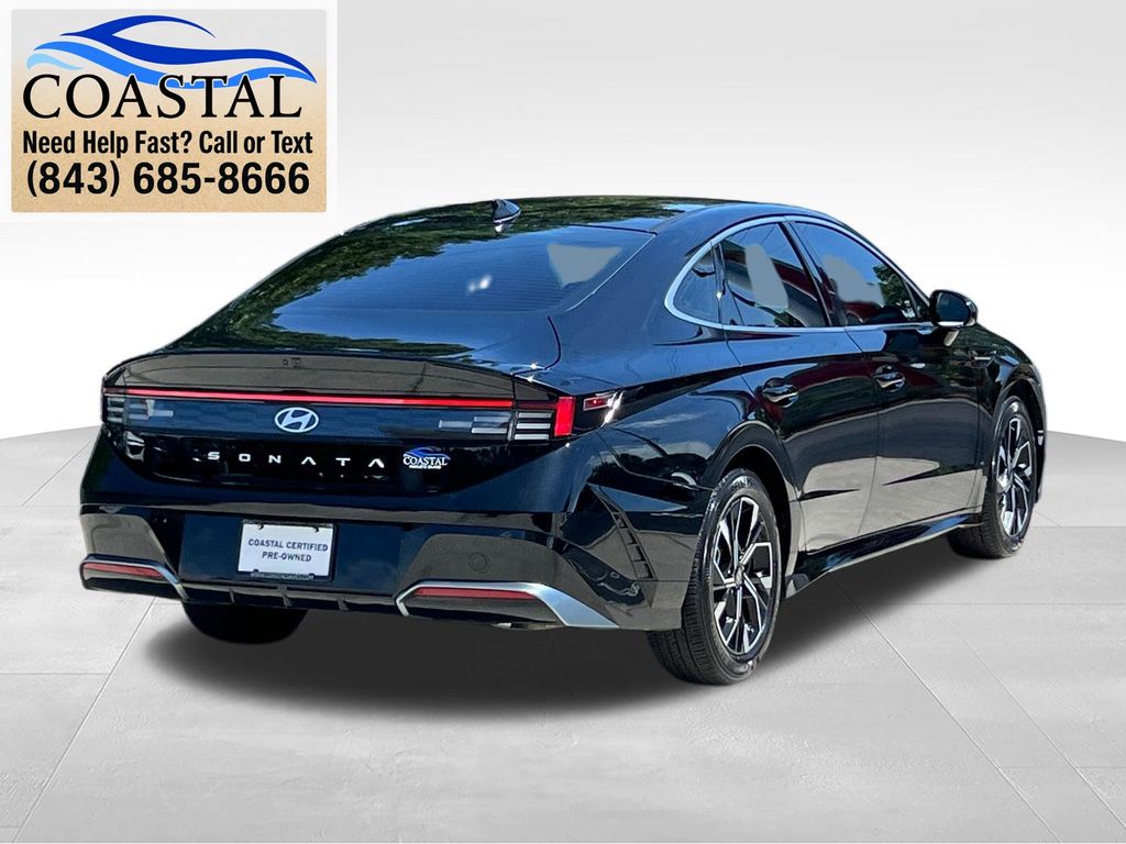 2025 Hyundai Sonata SEL Black at Matthews Motors of Wilmington