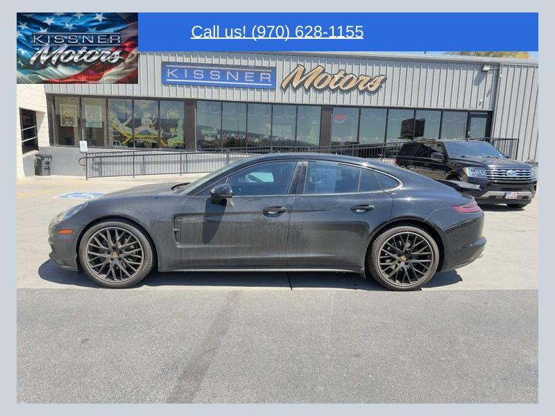 Black 2018 Porsche Panamera Sedan All-Wheel Drive 8-Speed Automatic